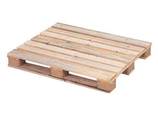 Palette en bois lourde  - 1200x1000x144mm